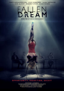 a movie poster of a short story called fallen dream made by west one entertainment in their short corner project