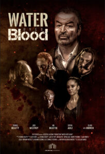 film poster of the movie water over blood which is one of west one entertainments completed scripted productions